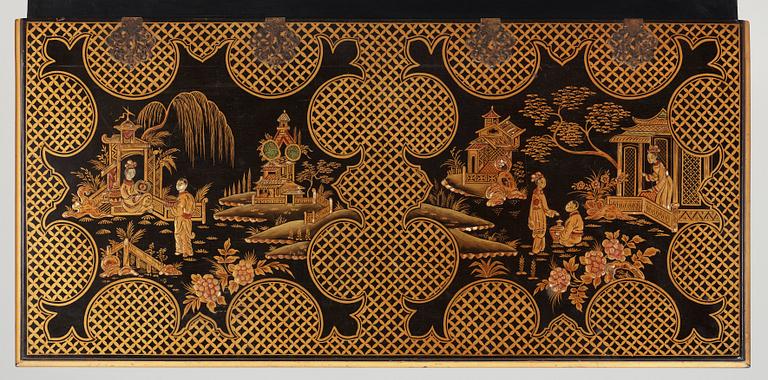 KISTA, lack, kinesiserande stil, 1900-tal.