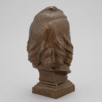 Nils Möllerberg, skulptur. Brons. Signerad. Numrerad nr 4. Gjutarstämpel. Höjd 19 cm.
