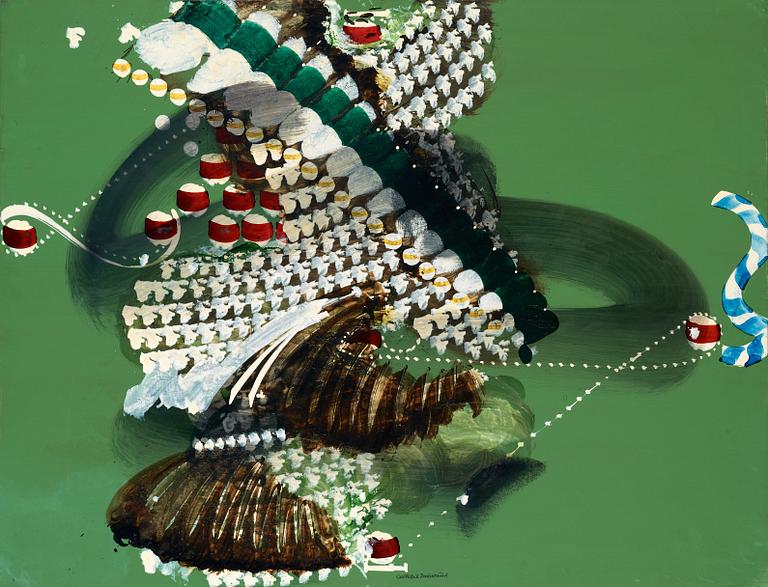 Carl Fredrik Reuterswärd, Abstract composition.