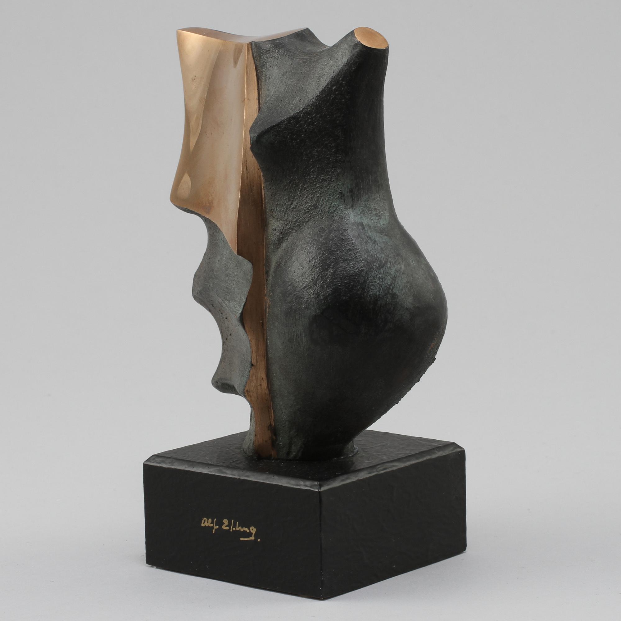ALF EKBERG, skulptur, brons, signerad och numrerad 60/100.