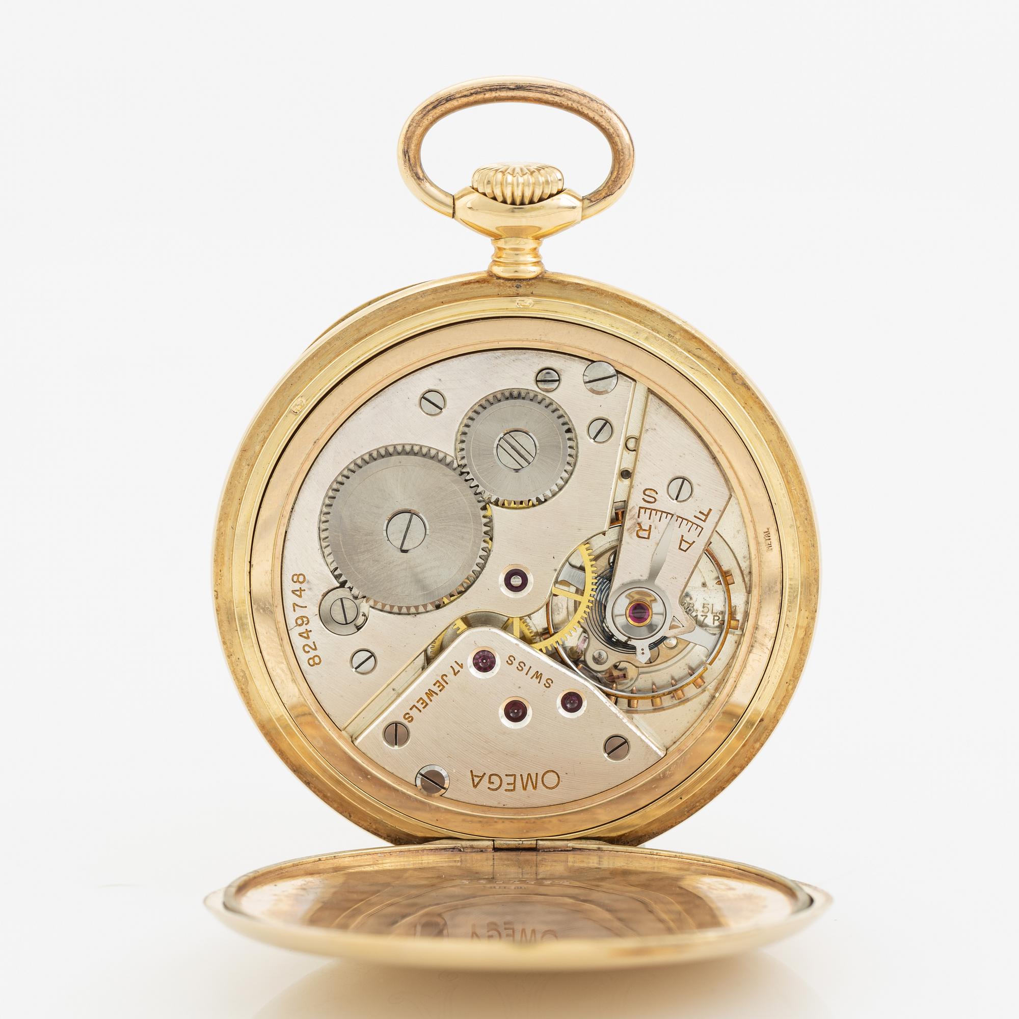 Omega, pocket watch, 49 mm.