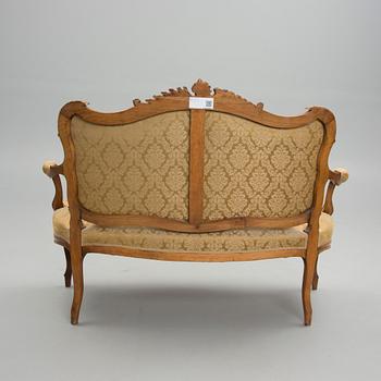 SOFFA, Louis XV-stil, Frankrike 1800-talets slut.