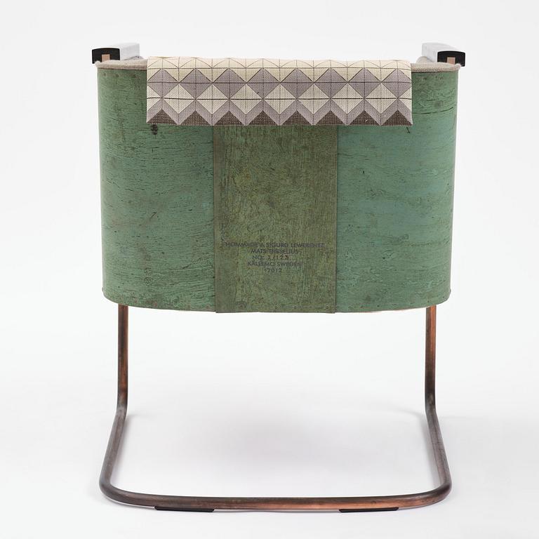 Mats Theselius, an "Hommage à Sigurd Lewerentz" armchair, ed. 3/123, Källemo, Värnamo, post 2012.