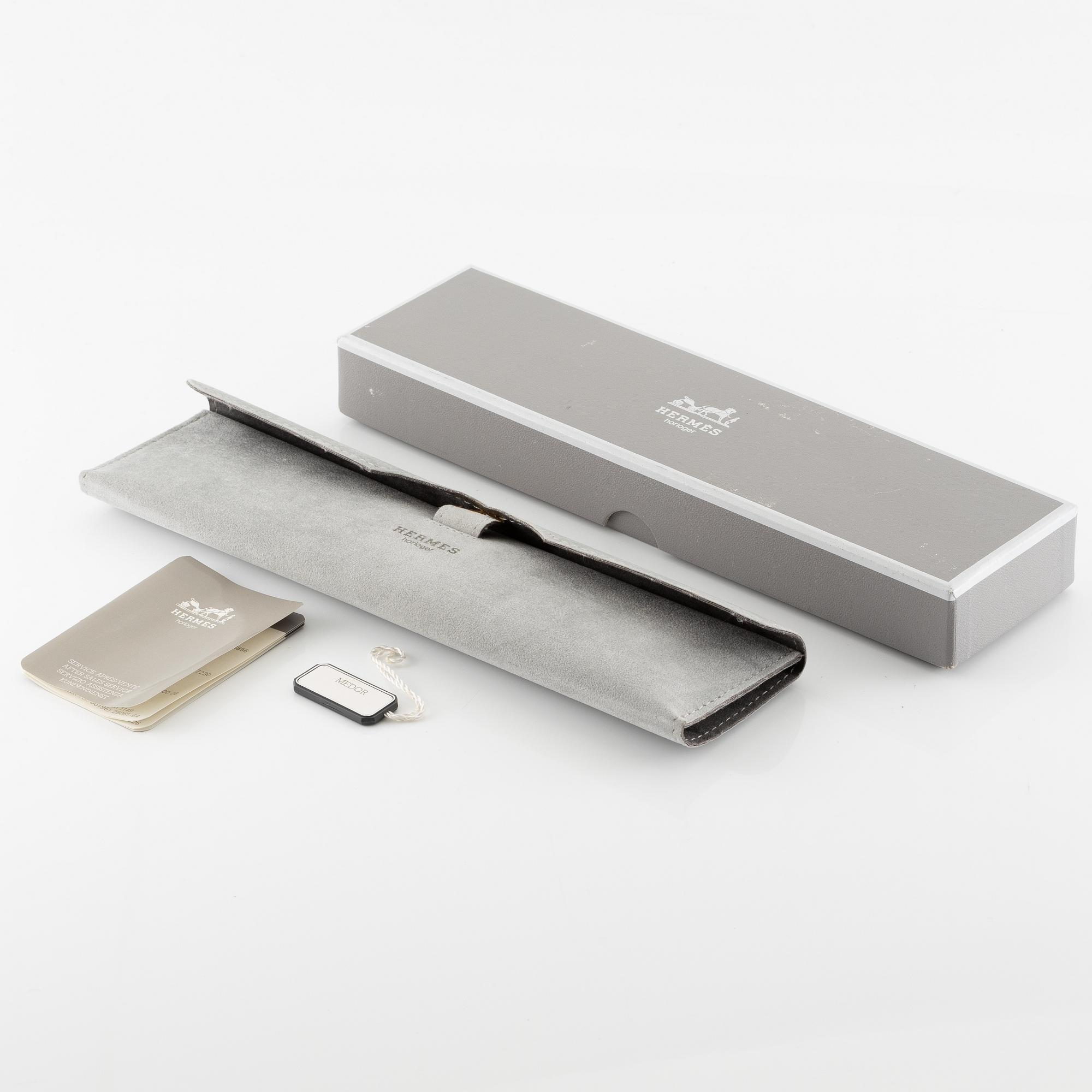 Hermès, Medor, wristwatch, 23 mm.