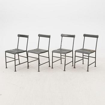 Gunnar Asplund, garden furniture 9 pcs Iwan B. Giertz Motala 1930s.