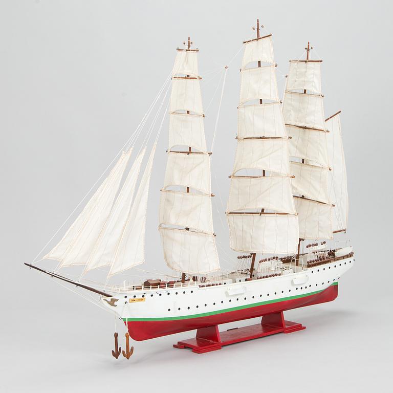 Pienoismalli, Suomen Joutsen, 1900-luku.