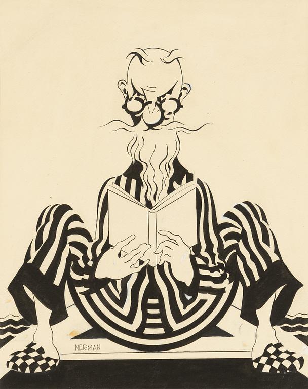 Einar Nerman, The Author George Bernard Shaw (1856-1950).