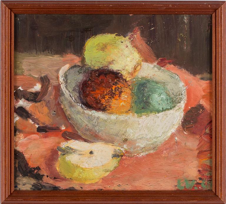 LARS VIDLUND, Olja på pannå, signerad och daterad.