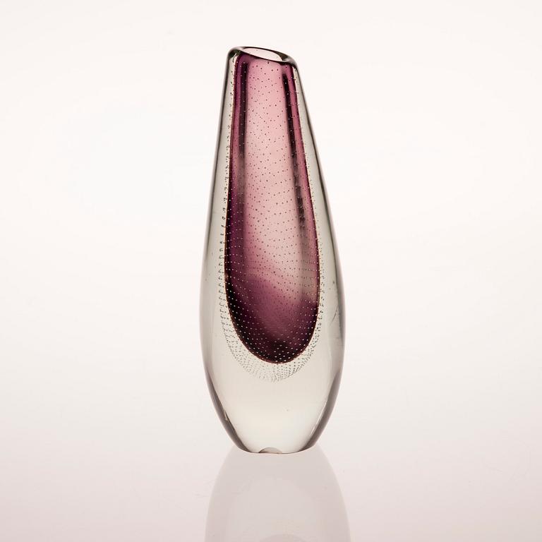 VAS, glas, design Gunnel Nyman, osignerad, Notsjö.