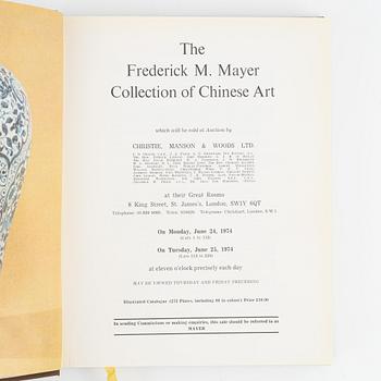 Katalog, Christies, The Frederick M. Mayer Collection of Chinese Art, June 24 and 25, 1974.