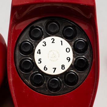 MARCO ZANUSO & RICHARD SAPPER, telephone "Grillo". LUIGI BANDINI BUTI " Alpha 2" radio,. Siemens 1960's.