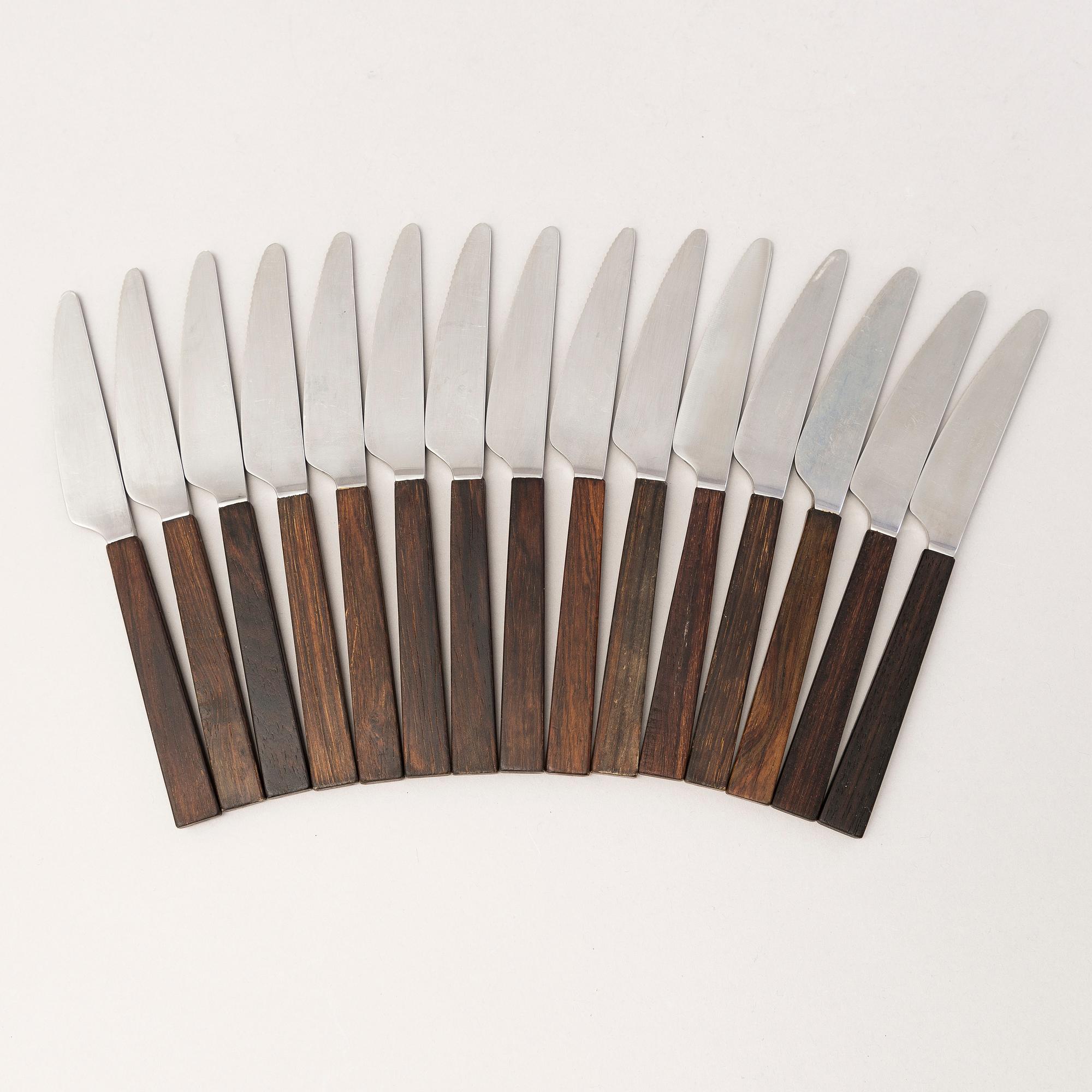 BERTEL GARDBERG, A 45-piece set of "Triennale" cutlery for Fiskars and Hackman, Finland.