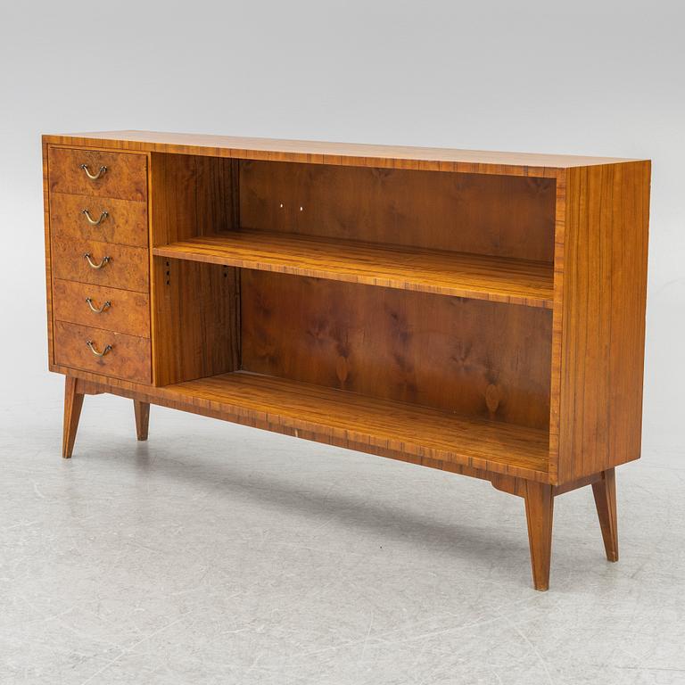 Bookcase, Swedish Modern, Lamhults Möbler, 1940s.