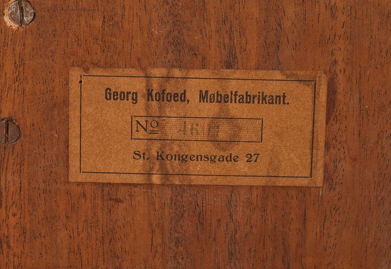 TOALETTBORD, art deco, Georg Kofoed Möbelfabrikant, Danmark 1930-tal.