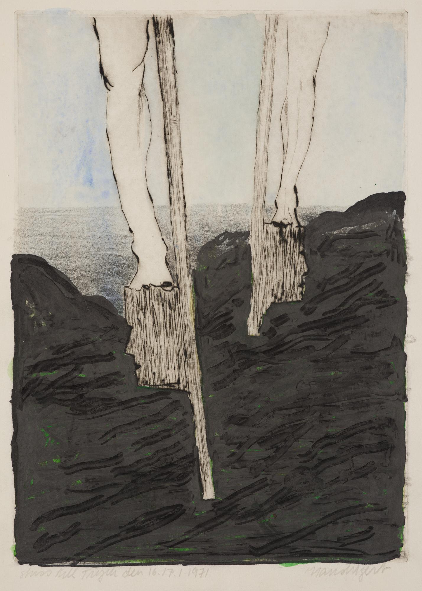 Hans Wigert, Sea view.