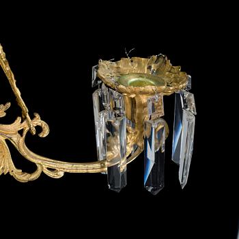A chandelier from the second half of the 19th century.