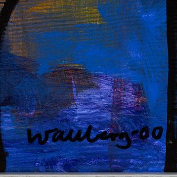 BENGT WALLBERG, oil on canvas, signed and dated -00.