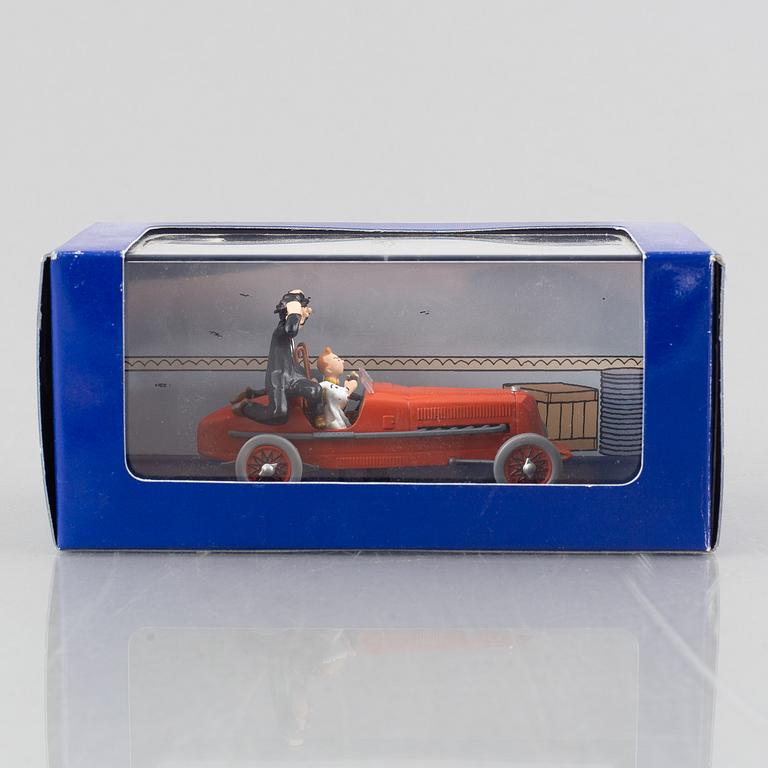 Toy cars, 56, Tintin, Hergé-Moulinsart.