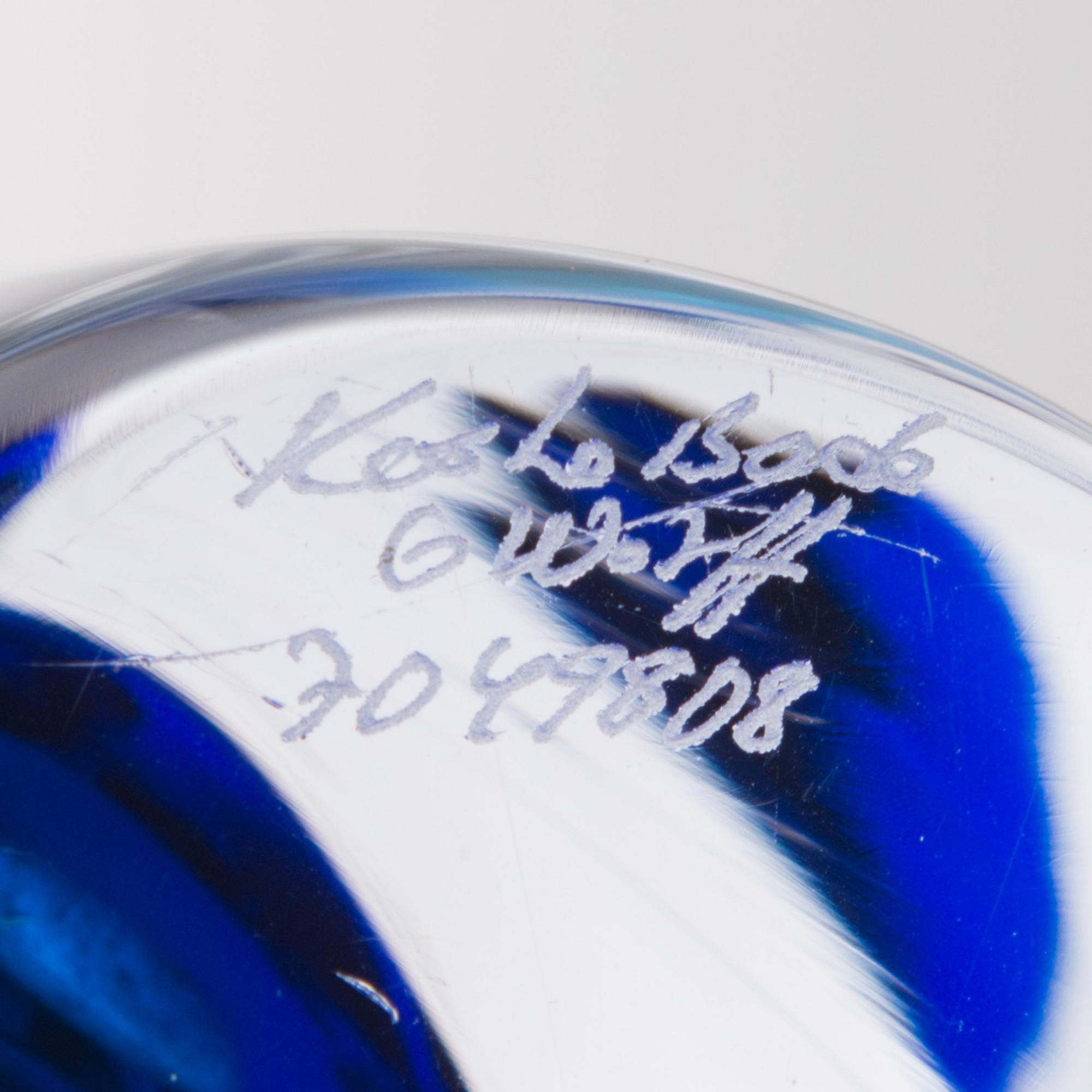 GÖRAN WÄRFF, VAS, glas, signerad "Kosta Boda G Wärff 7049808".