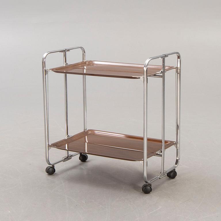 A Gerinol mid 1900s folding serving torlley.