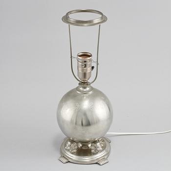 BORDSLAMPA, Sverige, 1900- talets första hälft.
