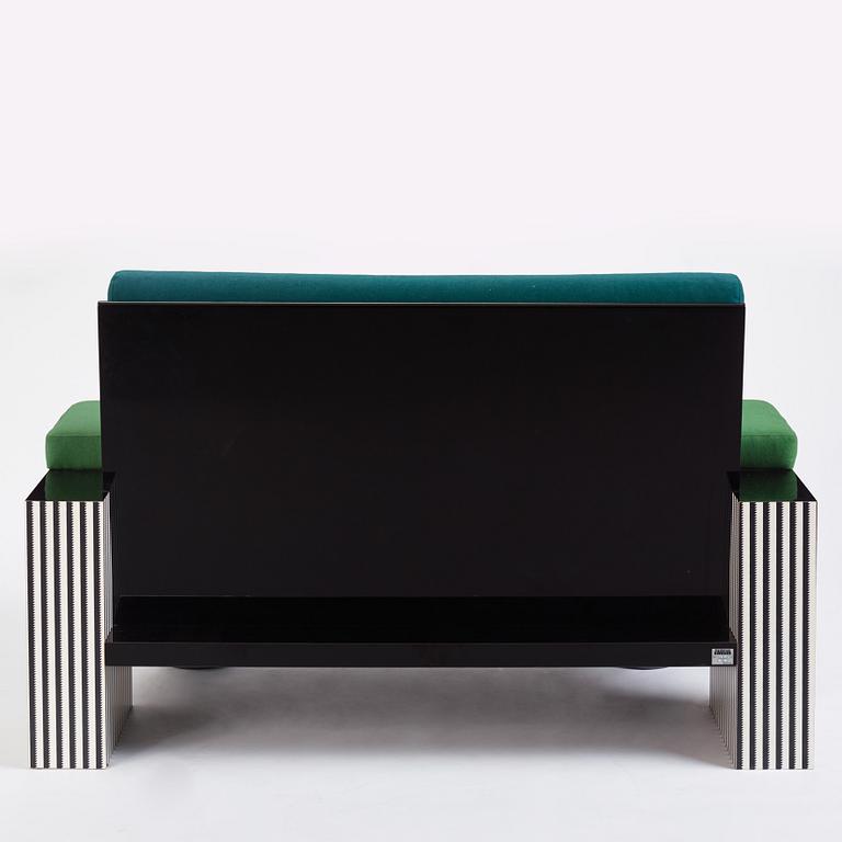 Michele De Lucchi, a "Lido" sofa, Memphis, Italy, post 1982.