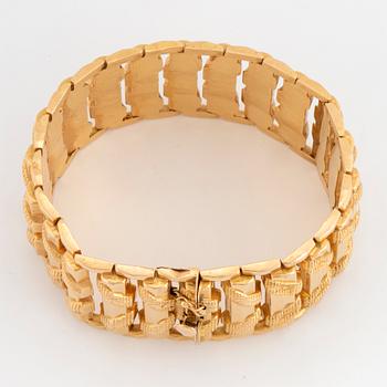 ARMBAND, 18K guld, Italien.