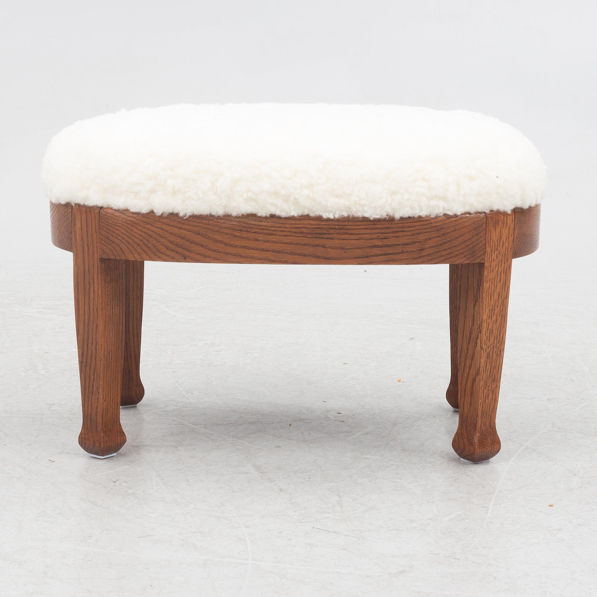 A stool, early 20th Century.