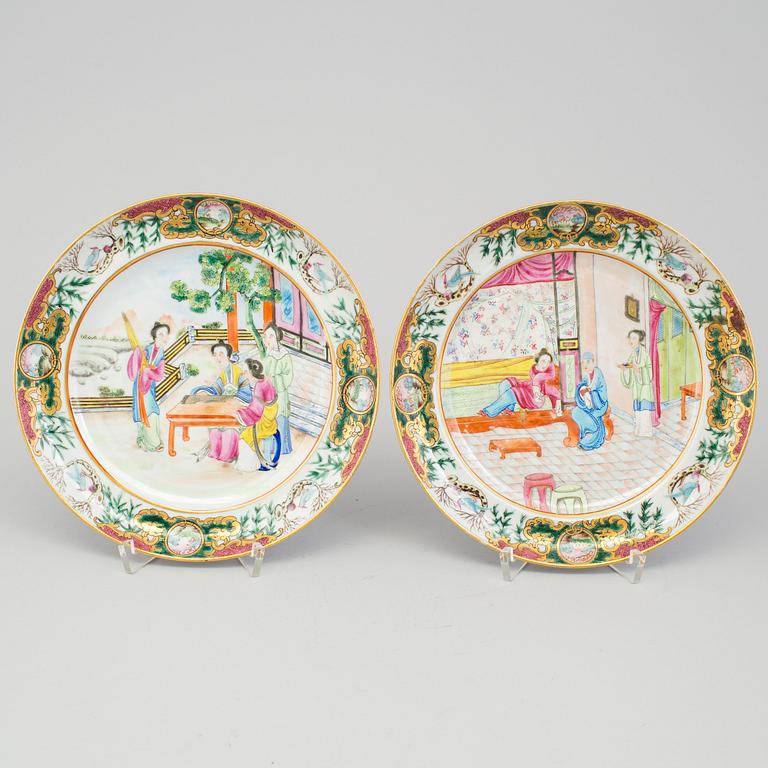 A porcelain bowl, Qianlong, China (1736-1795).