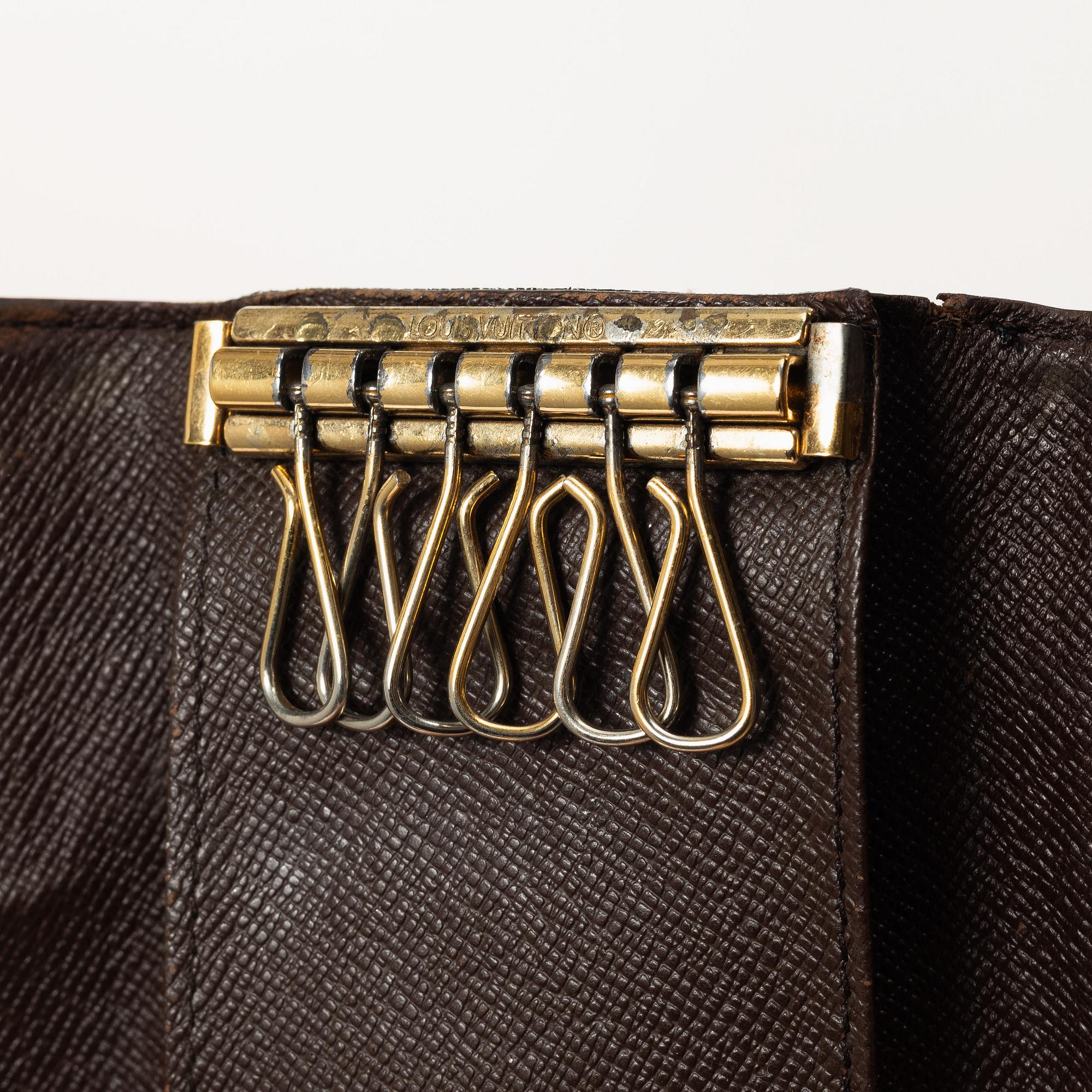Louis Vuitton, case for agenda and key holder.
