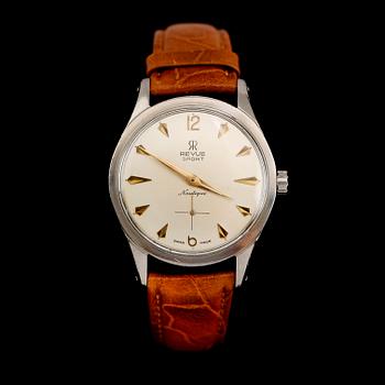 ARMBANDSUR, stål, Revue Sport Nautique, 1960-tal.