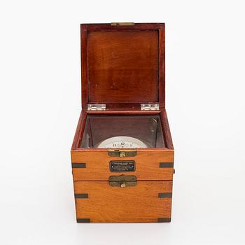 Ship's chronometer, Poljot, Moscow Watch Factory, USSR latter half of the 20th century.