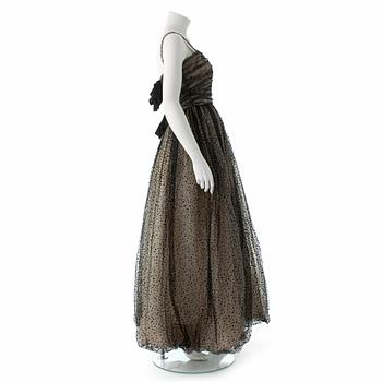 BALENCIAGA, a gown, 1960's.
