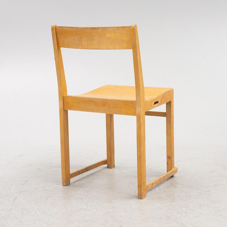 Chairs, 6 pcs, known as "Orchestra Chair", assembled by Monteringsfabriken Dala-Järna.