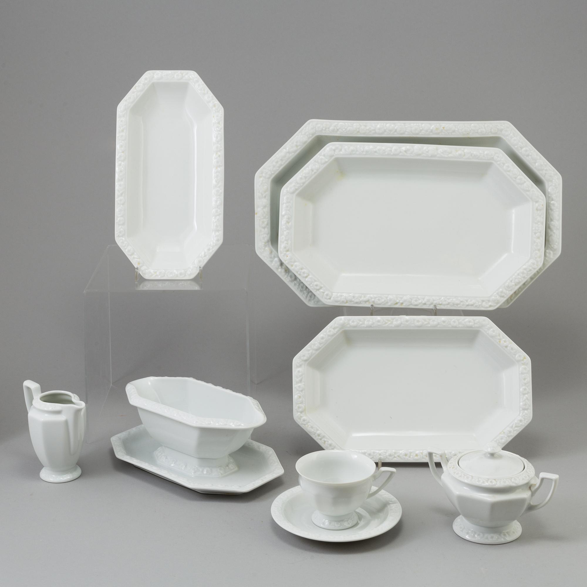 A 78 part coffee and dinner service, 'Classic Rose', by Rosenthal, second half of the 20th century.