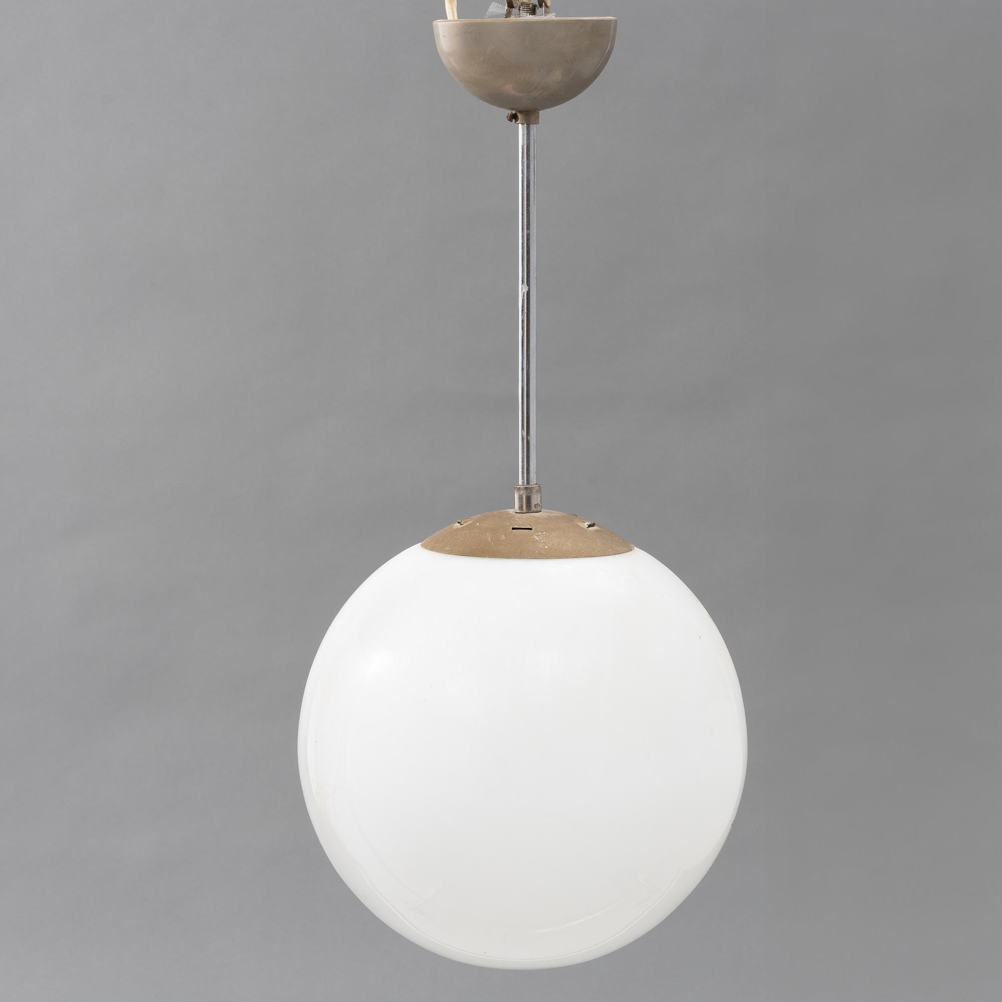 Ceiling lamps, a pair, vintage, 1940s.