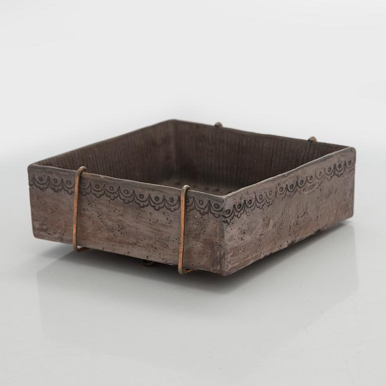 Rut Bryk, a stoneware wall relief, signed BRYK.