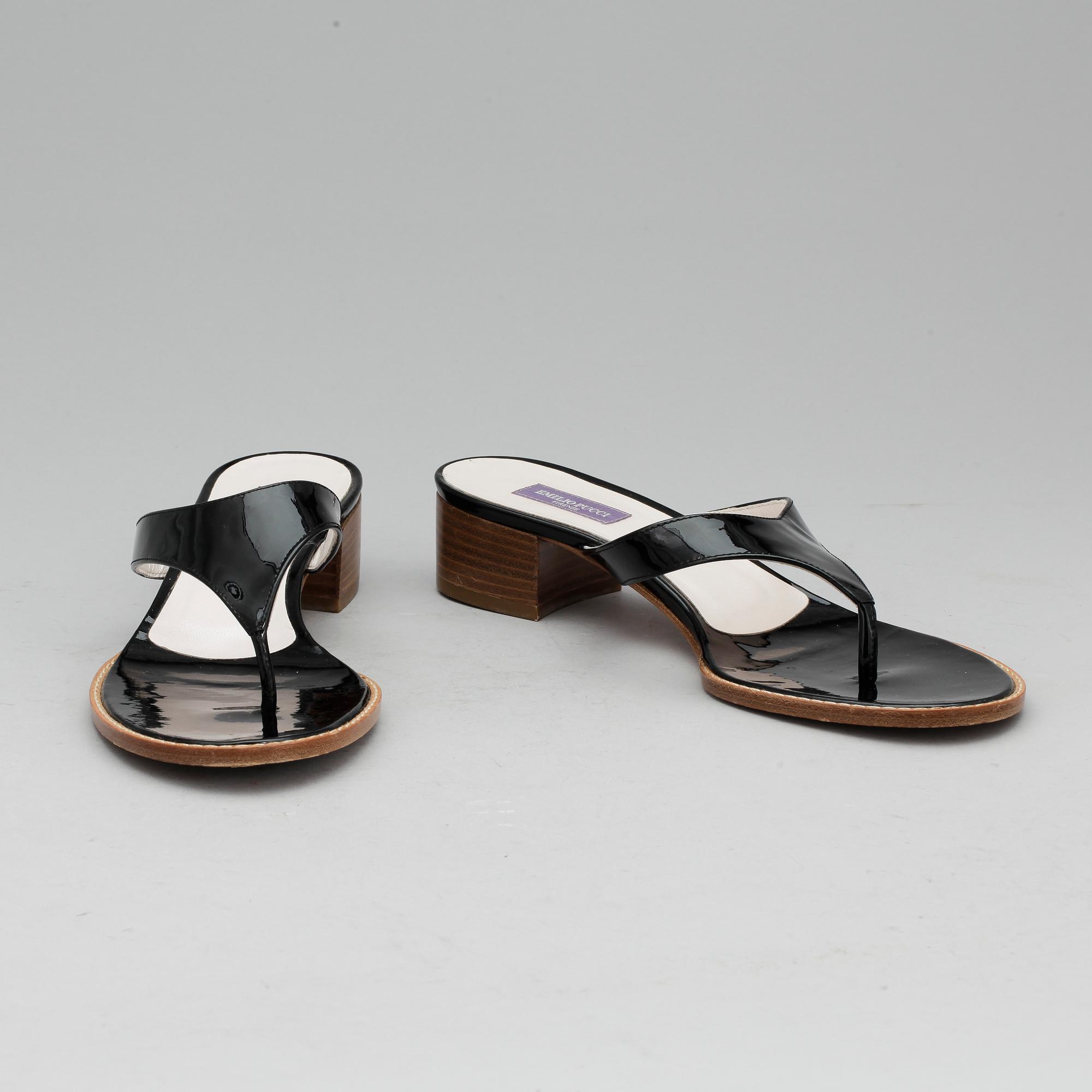 SKOR, sandaler, Emilio Pucci.