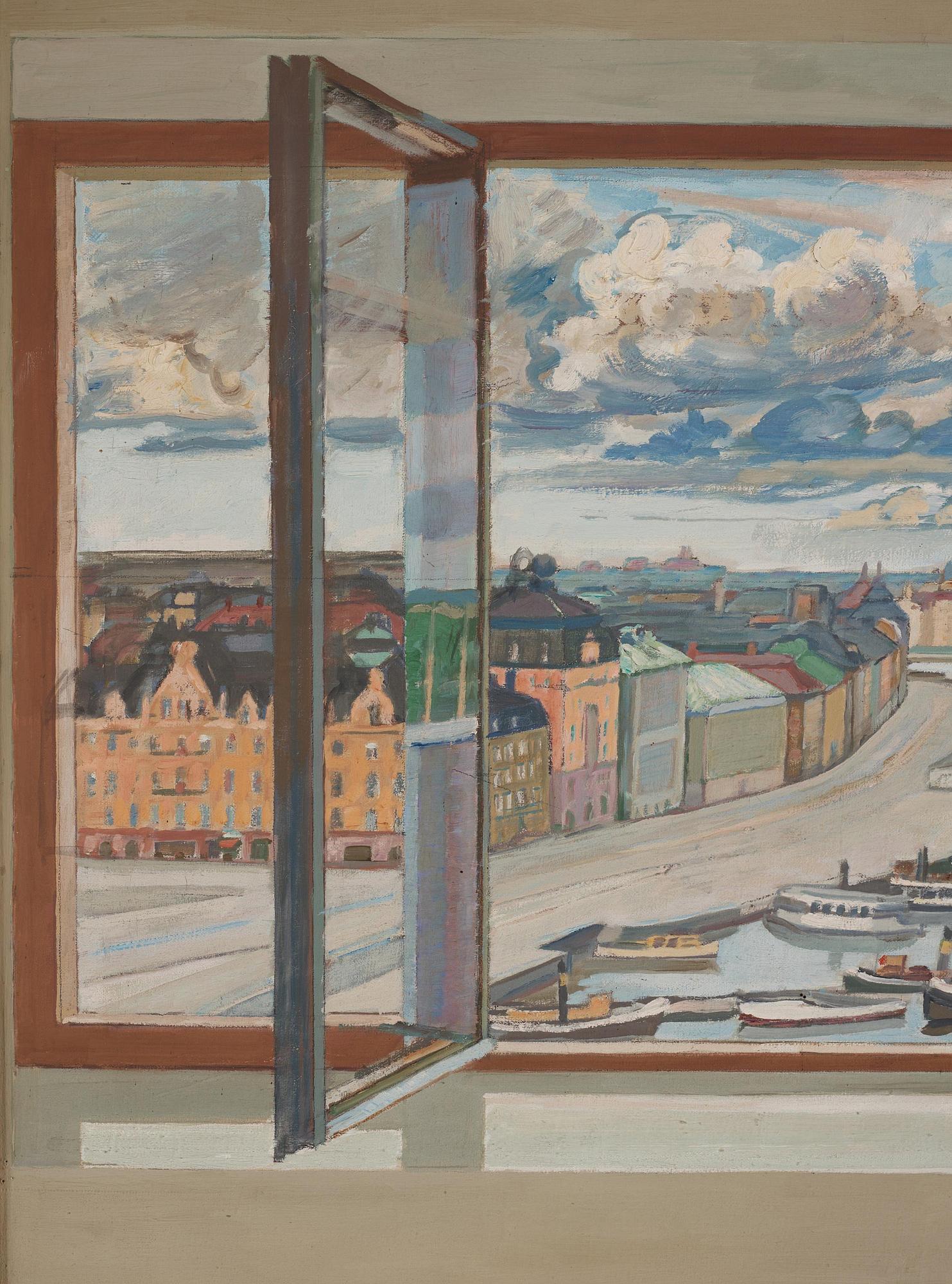 Axel Nilsson, View of Stockholm.
