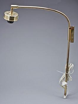 VÄGGLAMPA, mässing, nr 2484, Josef Frank, Svenskt Tenn.