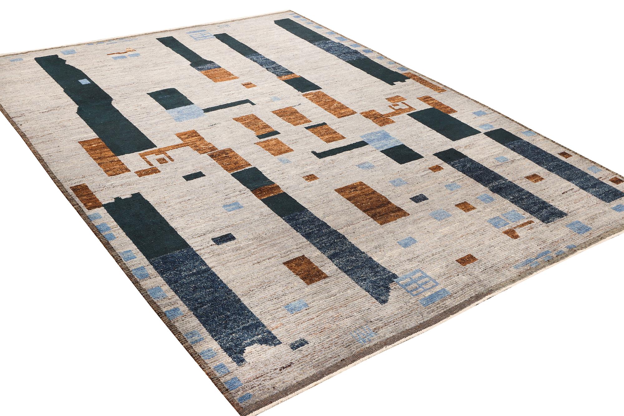 A Morocco carpet, c. 372 x 281 cm.