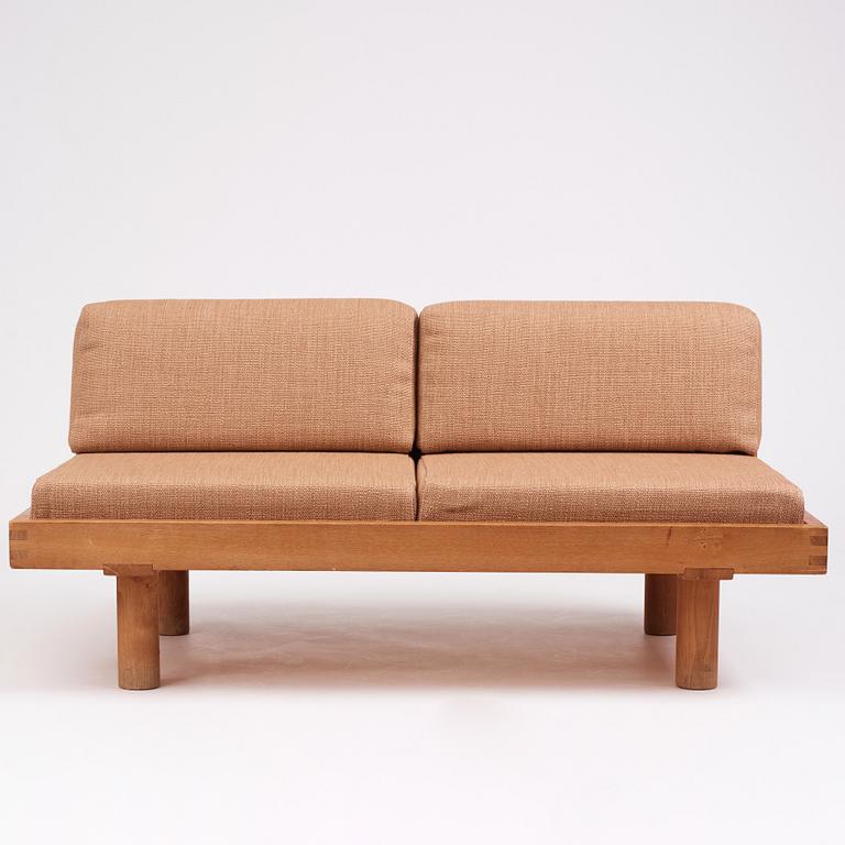 Pierre Chapo, sofa, model "L09", France, 1960s.