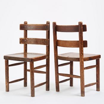 Axel Einar Hjorth, stolar, 6 st "Sandhamn", Nordiska Kompaniet, 1931.