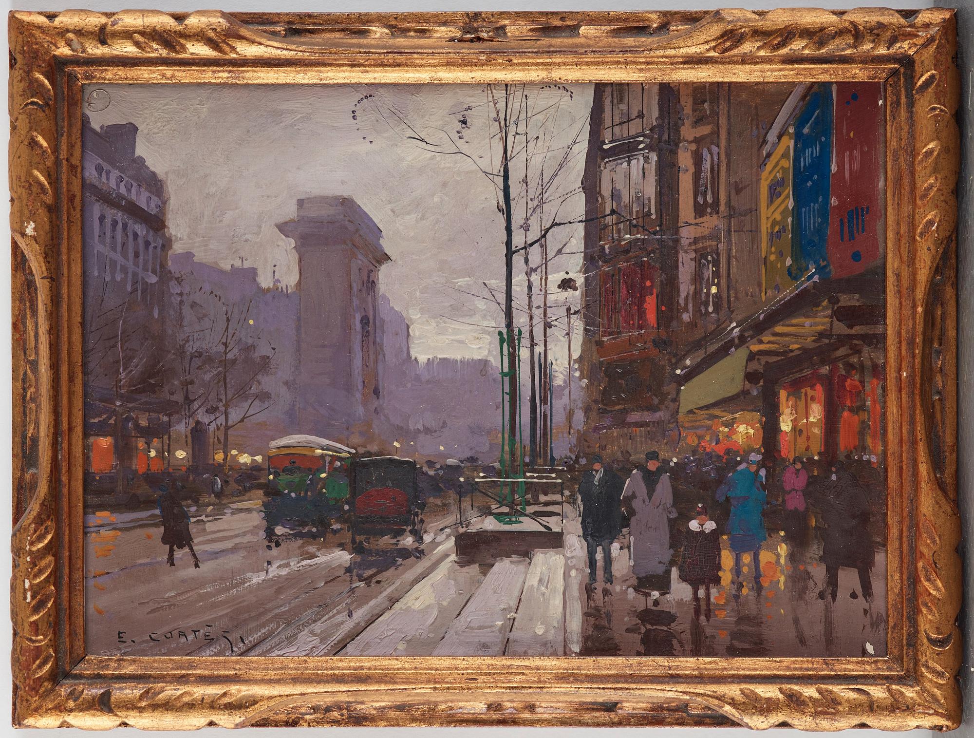 Edouard Cortes, La Porte St Martin.
