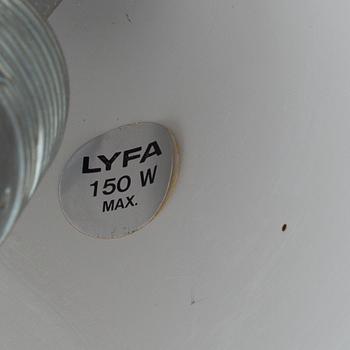 a Lyfa ceiling lamp, Denmark late 1900's.