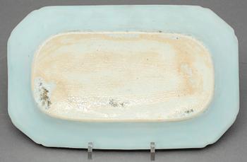 STEKFAT, 4+1, porslin, Qianlong, Kina 1700-tal.