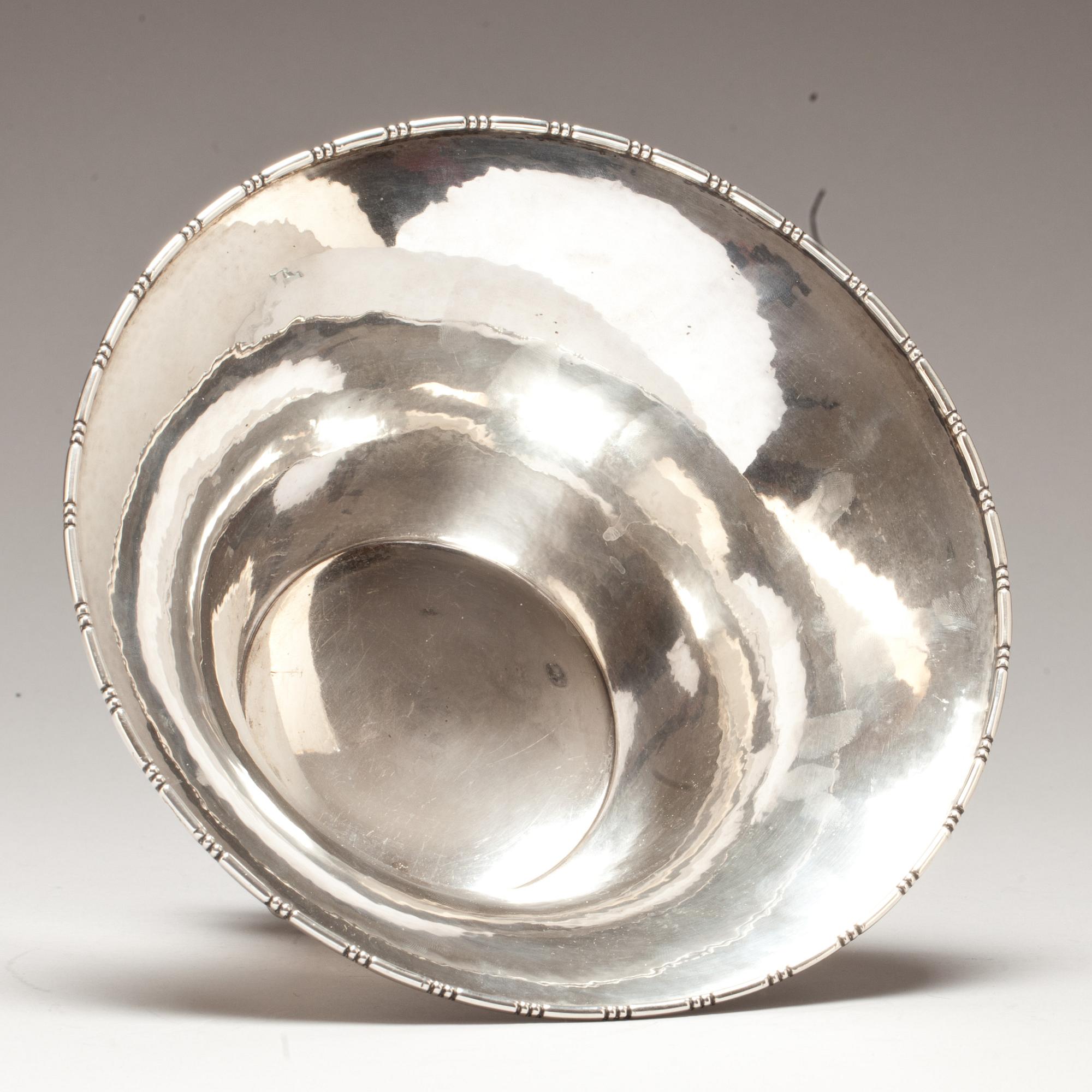 SKÅL, silver, Hallbergs, 1929, vikt ca 420g.