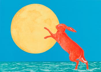 Risto Suomi, lithograph, signed and marked E.A.