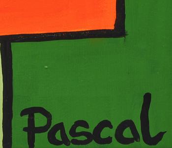 LOUISE PASCAL, olja på duk, signerad.