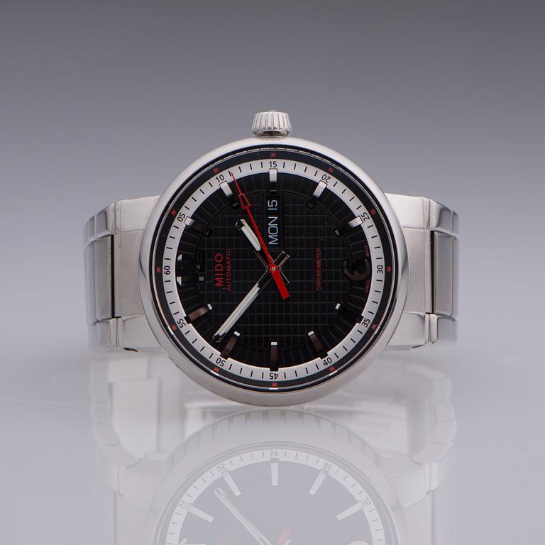 MIDO, Great Wall, automatic, chronometer, wristwatch, 42 mm.